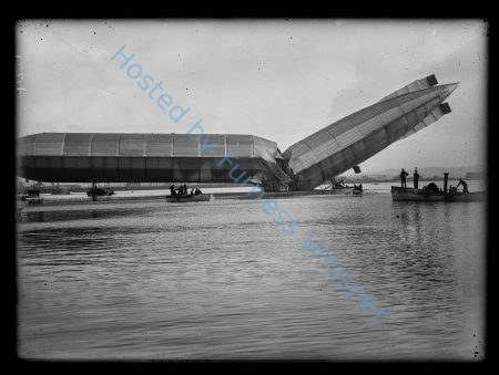 Naval Airship Wreck No 1 Mayfly Broken In Two — Nowstalgia Gallery