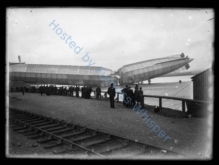 Naval Airship Wreck No 1 Mayfly Broken In Two — Nowstalgia Gallery