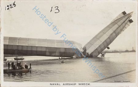 Naval Airship Wreck No 1 Mayfly Broken In Two — Nowstalgia Gallery