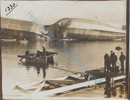 Naval Airship Wreck No 1 Mayfly Broken In Two — Nowstalgia Gallery