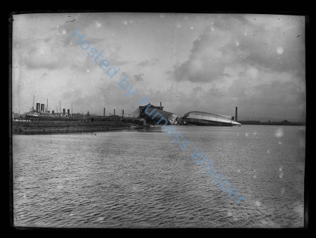 Naval Airship Wreck No 1 Mayfly Broken In Two — Nowstalgia Gallery