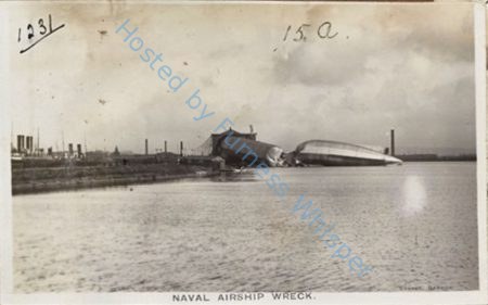 Naval Airship Wreck No 1 Mayfly Broken In Two — Nowstalgia Gallery