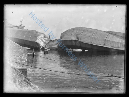 Naval Airship Wreck No 1 Mayfly Broken In Two — Nowstalgia Gallery
