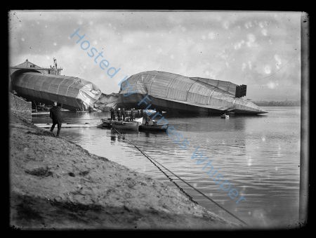 Naval Airship Wreck No 1 Mayfly Broken In Two — Nowstalgia Gallery