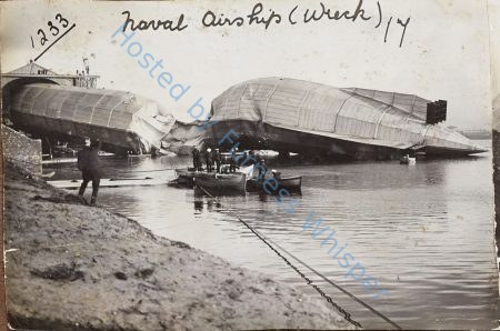 Naval Airship Wreck No 1 Mayfly Broken In Two — Nowstalgia Gallery