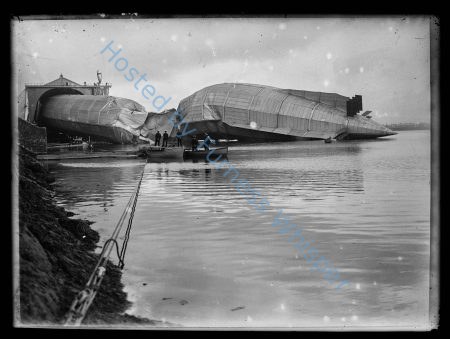 Naval Airship Wreck No 1 Mayfly Broken In Two — Nowstalgia Gallery