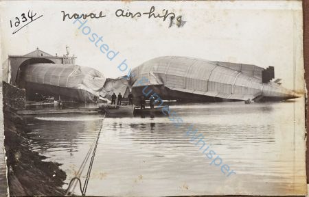 Naval Airship Wreck No 1 Mayfly Broken In Two — Nowstalgia Gallery