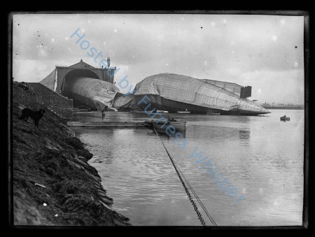Naval Airship Wreck No 1 Mayfly Broken In Two — Nowstalgia Gallery