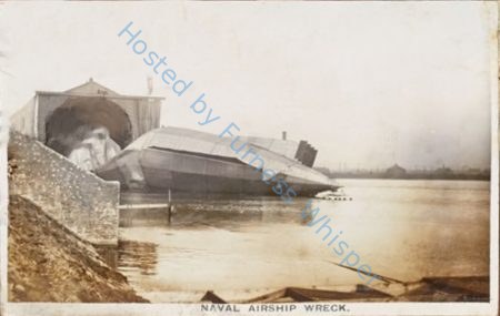 Naval Airship Wreck No 1 Mayfly Broken In Two — Nowstalgia Gallery