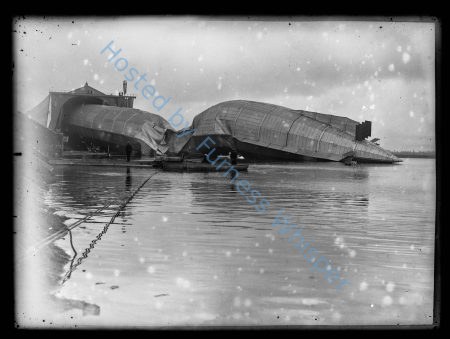 Naval Airship Wreck No 1 Mayfly Broken In Two — Nowstalgia Gallery