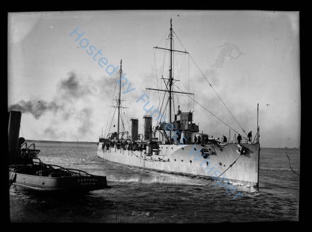 Chinese Cruiser Ying Swei and Tug Cartmel — Nowstalgia Gallery