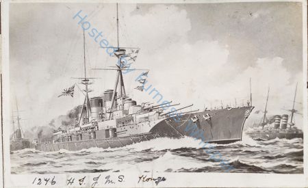 Painting of Japanese Battlecruiser Kongo L 1912 — Nowstalgia Gallery