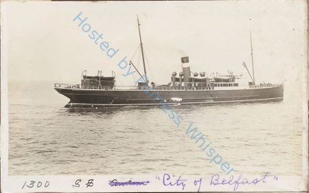 Cargo Steamer City Of Belfast — Nowstalgia Gallery