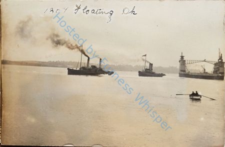 Canadian Floating Dock DUKE OF CONNAUGHT in Walney Channel — Nowstalgia Gallery