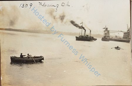 Canadian Floating Dock DUKE OF CONNAUGHT in Walney Channel — Nowstalgia Gallery
