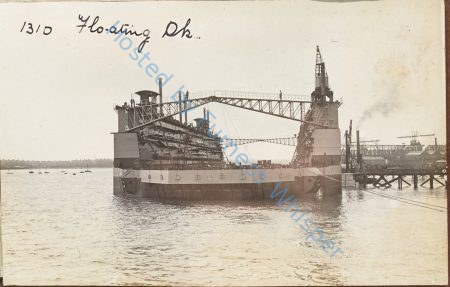 Canadian Floating Dock DUKE OF CONNAUGHT in Walney Channel — Nowstalgia Gallery