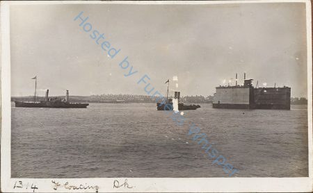 Canadian Floating Dock DUKE OF CONNAUGHT in Walney Channel — Nowstalgia Gallery