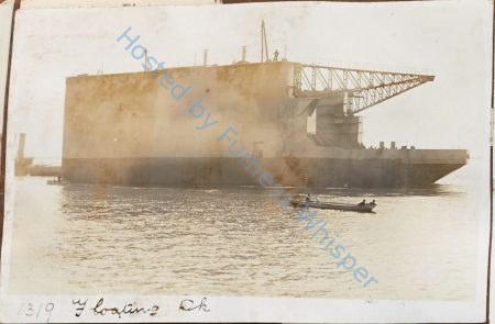 Canadian Floating Dock DUKE OF CONNAUGHT in Walney Channel — Nowstalgia Gallery