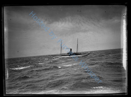 Strange Yacht in a rough sea — Nowstalgia Gallery