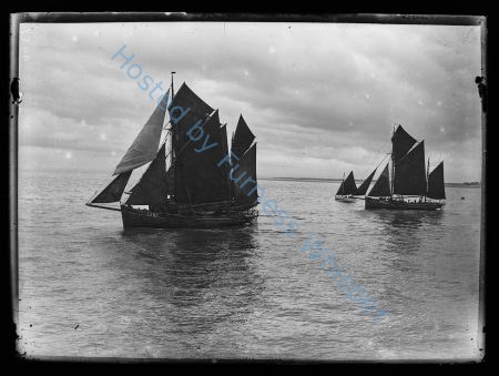 Sail Trawlers FD 97 (Excelsior) and FD 21 (Mary Ellen)    On The Ebb — Nowstalgia Gallery