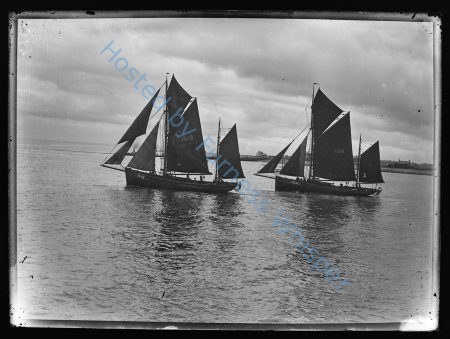 Sail Trawlers FD 68 (Wonder) and FD 111 (Harriet) — Nowstalgia Gallery