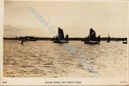 Sailing Trawlers FD 122 (Surprise II) and FD 25 Off Knott End — Nowstalgia Gallery