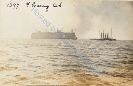 Floating Dock Duke of Connaught, the Canadian drydock, for Montreal — Nowstalgia Gallery