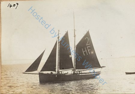 Sailing Boat Registered 2 HF — Nowstalgia Gallery