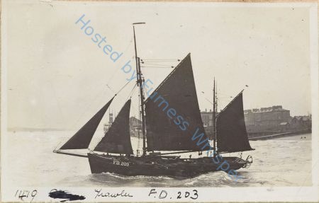 Sailing Trawler FD 203 (Desdemona) — Nowstalgia Gallery