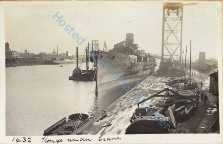 Japanese Battlecruiser Kongo fitting out — Nowstalgia Gallery