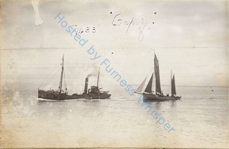 Steam Trawler GY 279 (Albatross) and Sail Trawler FD 52 (Osprey) — Nowstalgia Gallery