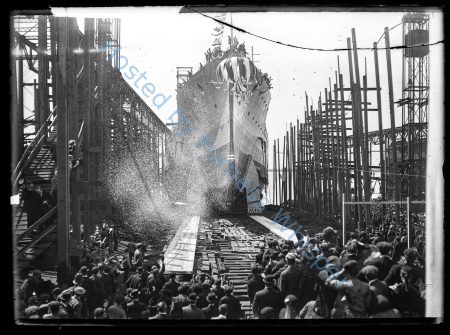 Japanese Battlecruiser Kongo Launch — Nowstalgia Gallery