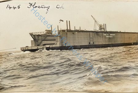 Floating Dock Duke of Connaught, the Canadian drydock for Montreal — Nowstalgia Gallery