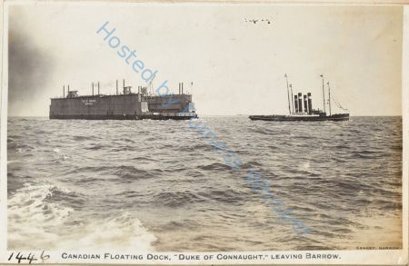 Floating Dock Duke of Connaught, the Canadian drydock for Montreal — Nowstalgia Gallery