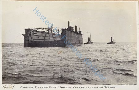 Floating Dock Duke of Connaught, the Canadian drydock for Montreal — Nowstalgia Gallery