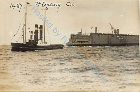 Floating Dock Duke of Connaught, the Canadian drydock for Montreal — Nowstalgia Gallery