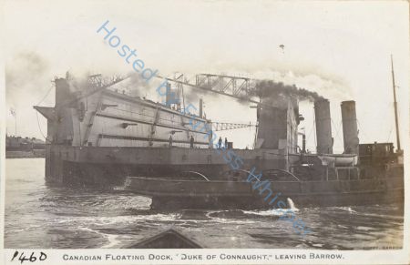 Floating Dock Duke of Connaught, the Canadian drydock for Montreal — Nowstalgia Gallery