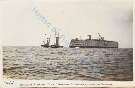Floating Dock Duke of Connaught, the Canadian drydock for Montreal — Nowstalgia Gallery