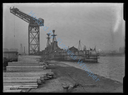 Japanese Battlecruiser Kongo in Buccleuch Dock — Nowstalgia Gallery