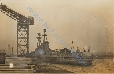 Japanese Battlecruiser Kongo in Buccleuch Dock — Nowstalgia Gallery