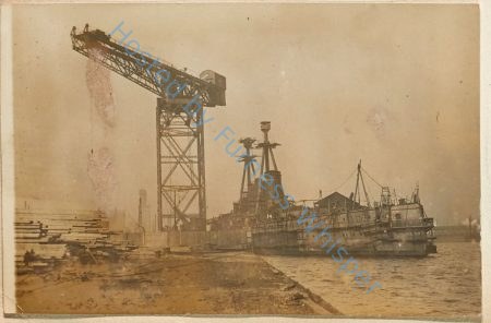 Japanese Battlecruiser Kongo in Buccleuch Dock — Nowstalgia Gallery
