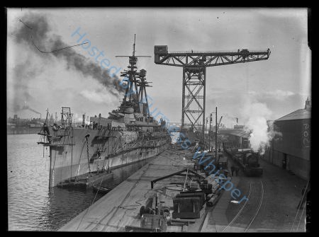 Japanese Battlecruiser Kongo Fitting Out — Nowstalgia Gallery