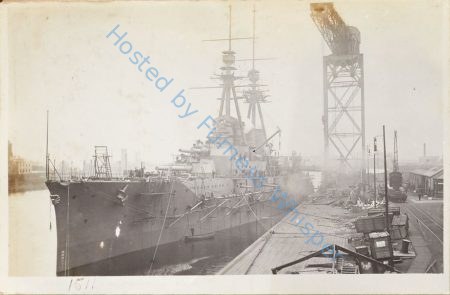Japanese Battlecruiser Kongo Fitting Out — Nowstalgia Gallery