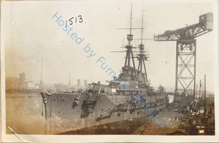 Japanese Battlecruiser Kongo Fitting Out — Nowstalgia Gallery