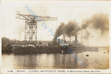 Atsuta Maru and Japanese Battlecruiser Kongo — Nowstalgia Gallery