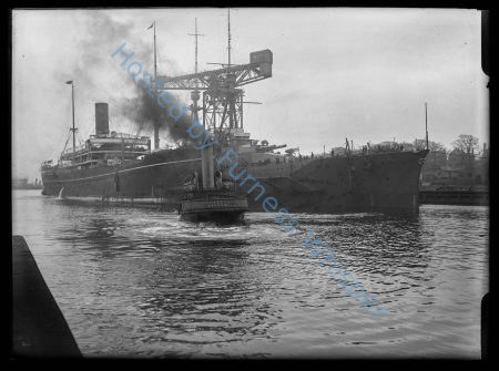 Atsuta Maru and Japanese Battlecruiser Kongo with Tug Furness — Nowstalgia Gallery