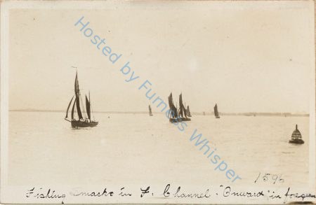 Fishing Smacks in Fleetwood Channel, Onward in foreground. — Nowstalgia Gallery