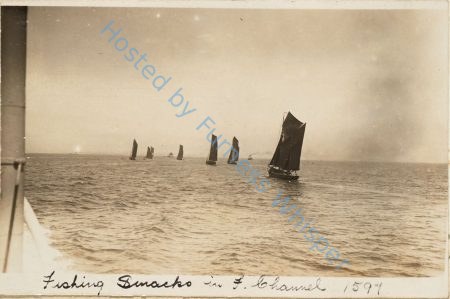 Fishing Smacks in Fleetwood Channel. — Nowstalgia Gallery