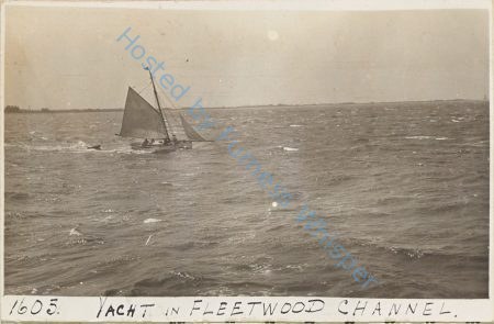 Yacht MIMOSA in Fleetwood Channel — Nowstalgia Gallery