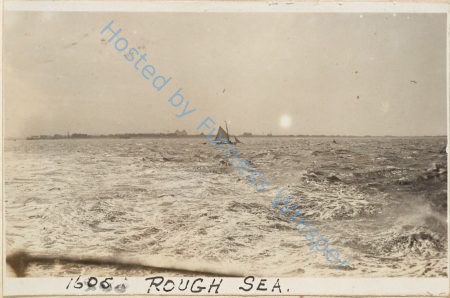 Rough sea with Yacht MIMOSA — Nowstalgia Gallery